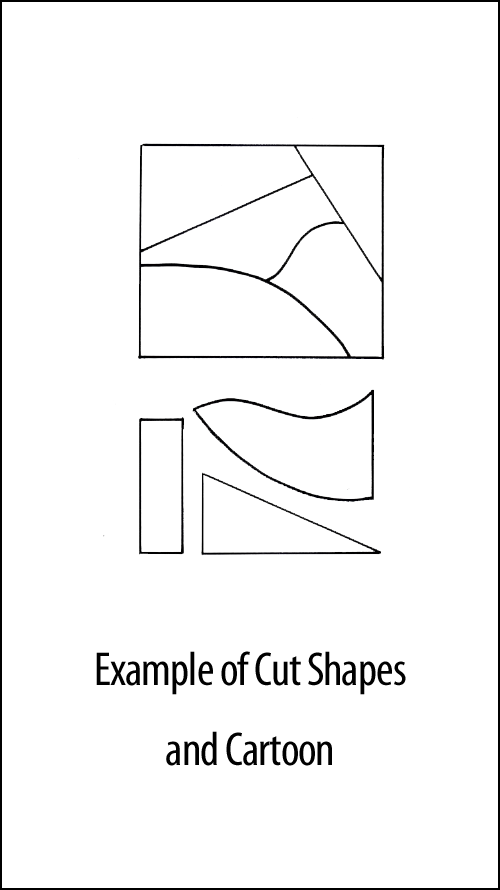 Example of Cut Shapes and Cartoon